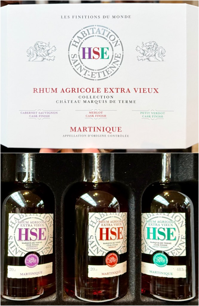 HSE Collection Château Marquis de Terme boite et flacons