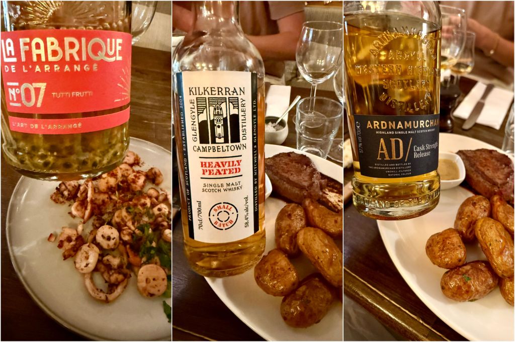 La Fabrique de l'Arrangé N°7 Tutti Frutti, Kilkerran Heavily Peated et Ardnamurchan Cask Strength