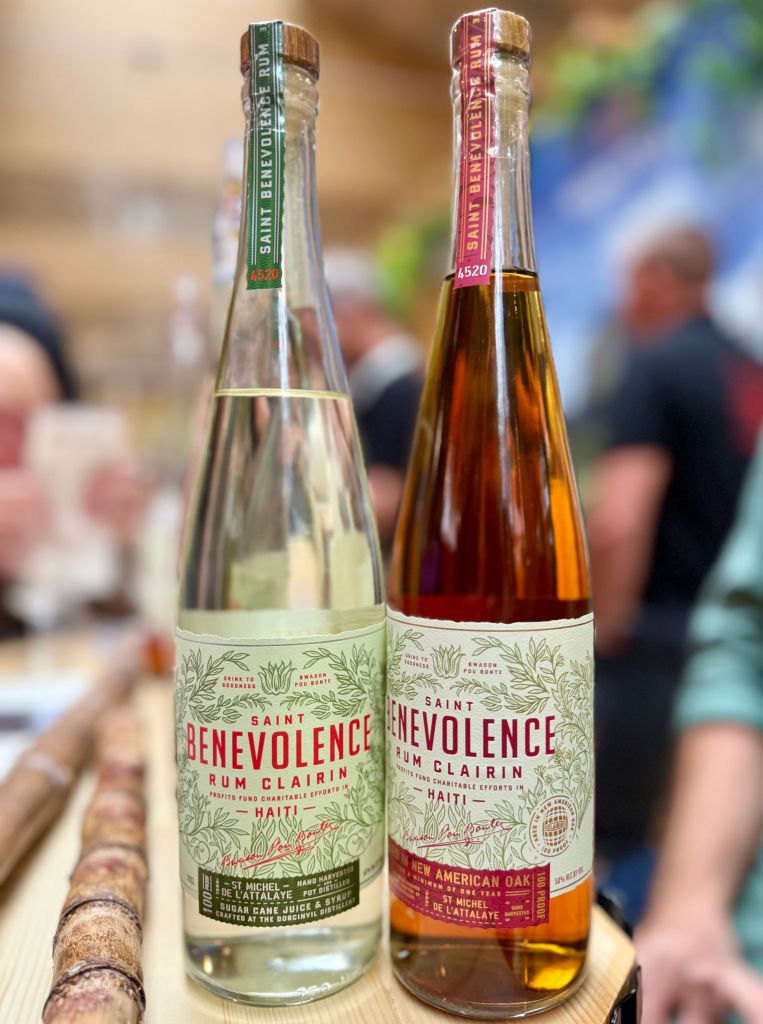 Saint Benevolence blanc et vieilli