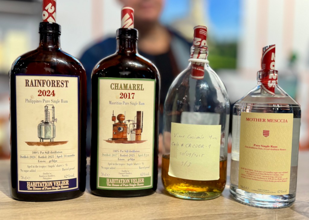 Whisky Live Paris 2025 - Habitation Velier Rainforest 2024, Chamarel 2017, Vieux Casimir 4 ans et Mother Mesccia