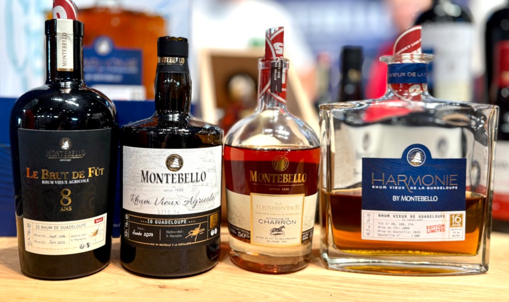 Whisky Live Paris 2025 - Montebello Brut de fût 8 ans et 10 ans, La Rencontre Charron et L'Harmonie