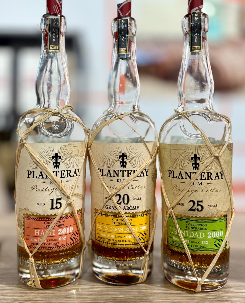 Whisky Live Paris 2025 - Planteray Haiti 2010, Savanna grand arôme 20 ans et Trinidad 2000