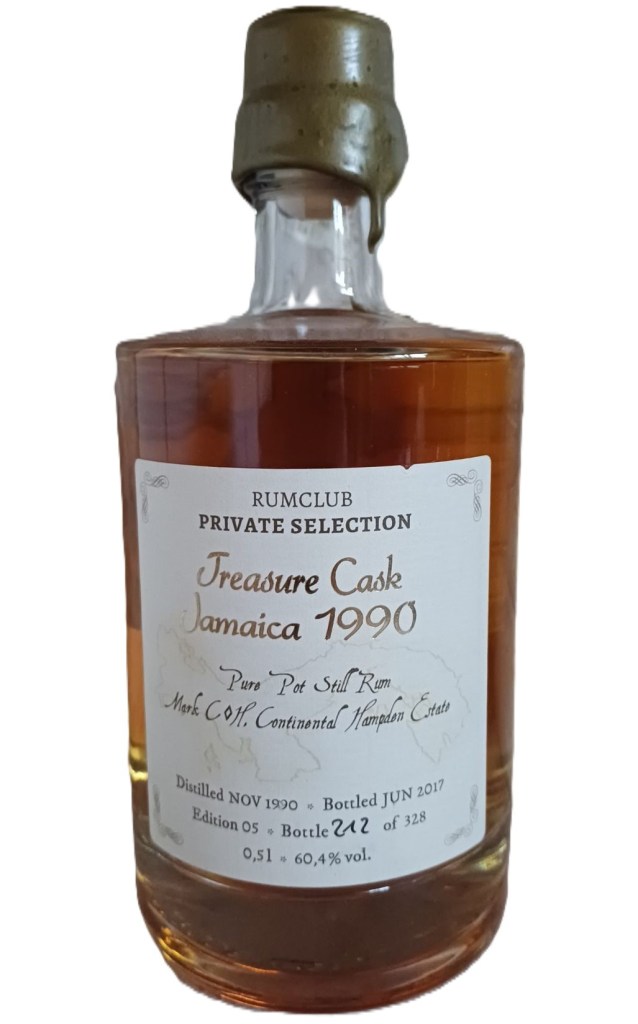 Rumclub Private Selection - Treasure Cask Jamaica 1990