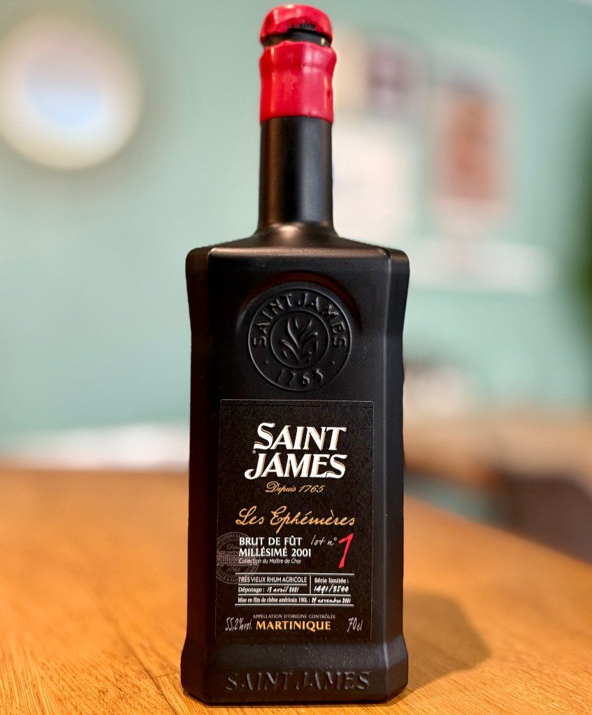 Saint James - Les Éphémères - Lot n°1 (millésime 2001) - 55.2 %