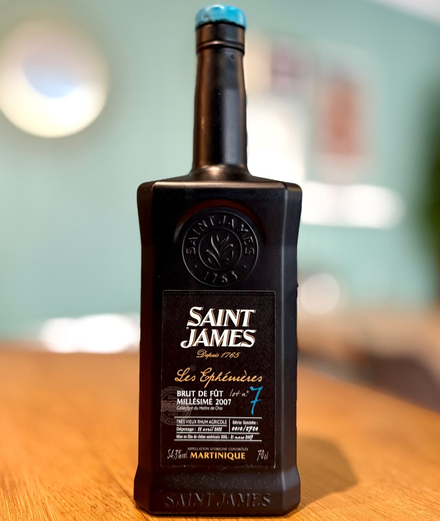 Saint James - Les Éphémères - Lot n°7 (millésime 2007) - 54.3 %