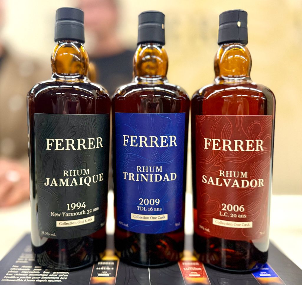 Rhum Fest 2026 - Ferrer Collection one Cask Jamaïque, Trinidad et Salvador