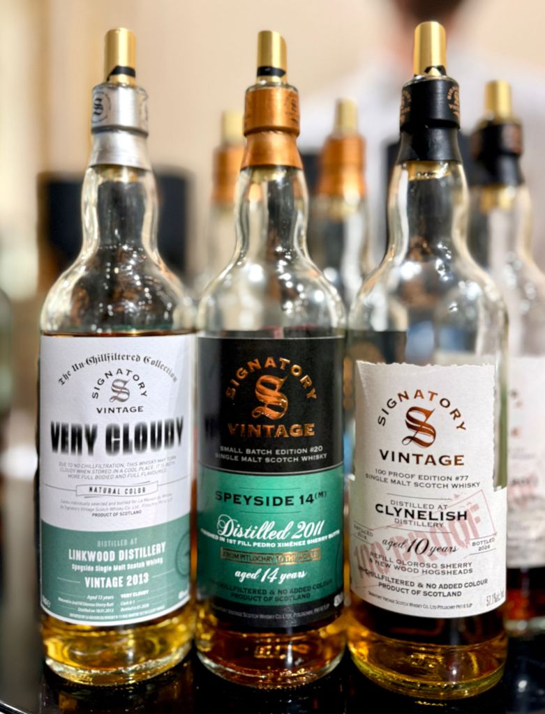 La Maison 2026 - Signatory Vintage Very Cloudy Linkwood 2013, Speyside 14 ans et Clynelish 10 ans
