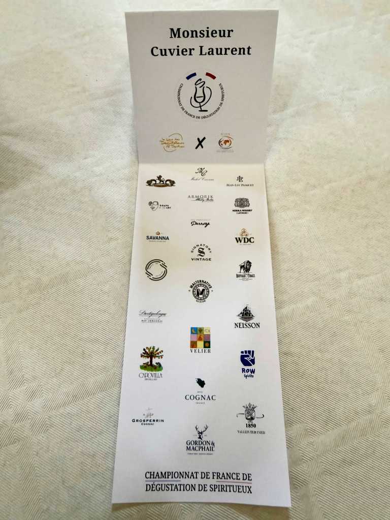 Championnat de France de Dégustation de Spiritueux 2026 - Étiquette