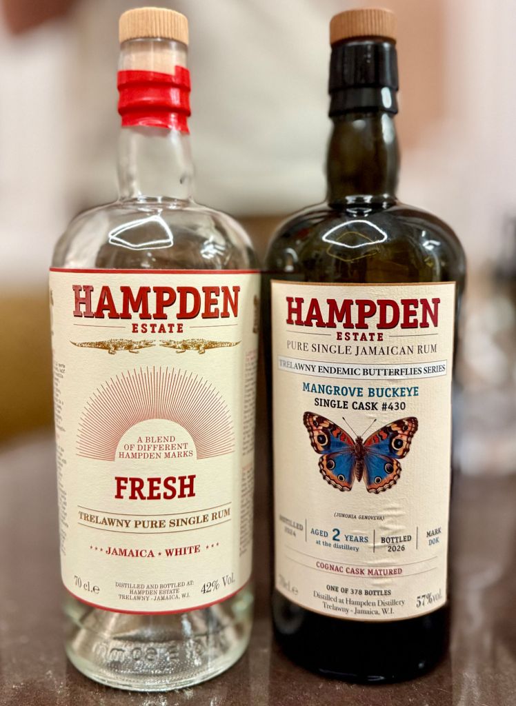 Whisky Live 2026 - Hampden Fresh et Hampden 2 ans DOK Mangrove Buckeye