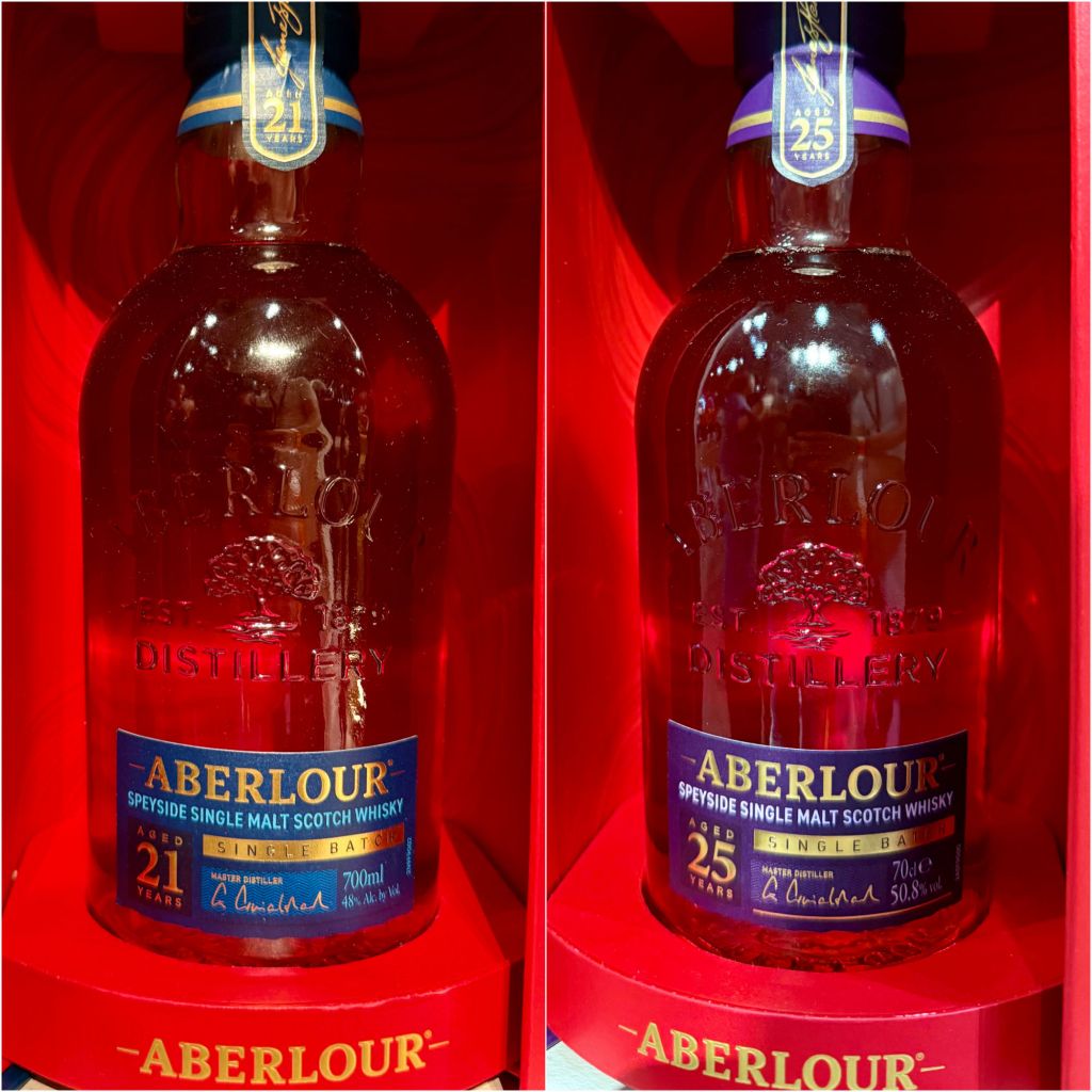 Whisky Live Paris 2026 - Aberlour 21 et 25